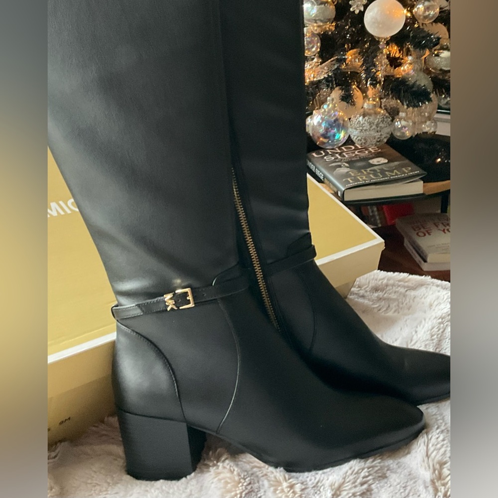 Michael Kors Ella Block Heel Boot